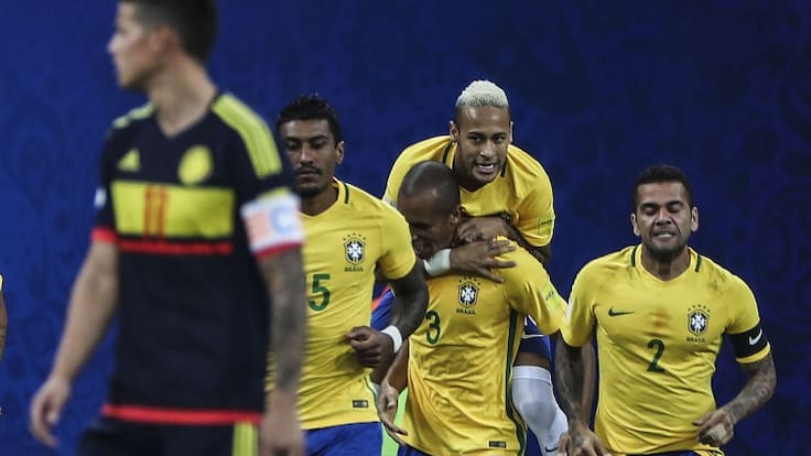 Juan Guillermo Cuadrado reconoció la superioridad de Brasil