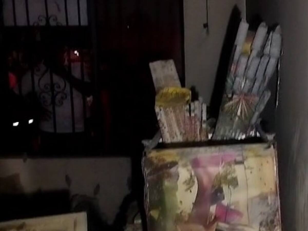 Dos personas lesionadas dejó explosión en polvorería en Popayán