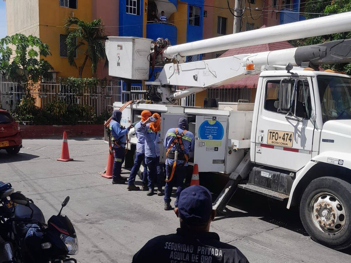 Afinia restable servicio en Conjunto Parque de Zaragocilla tras acuerdo con vecinos