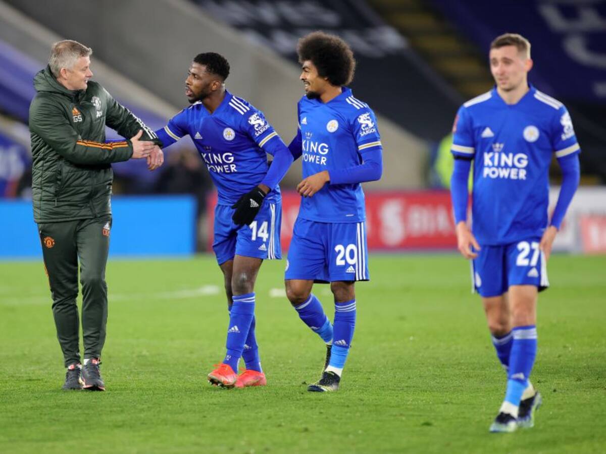 Leicester elimina a Manchester United y se mete en semifinales de FA Cup