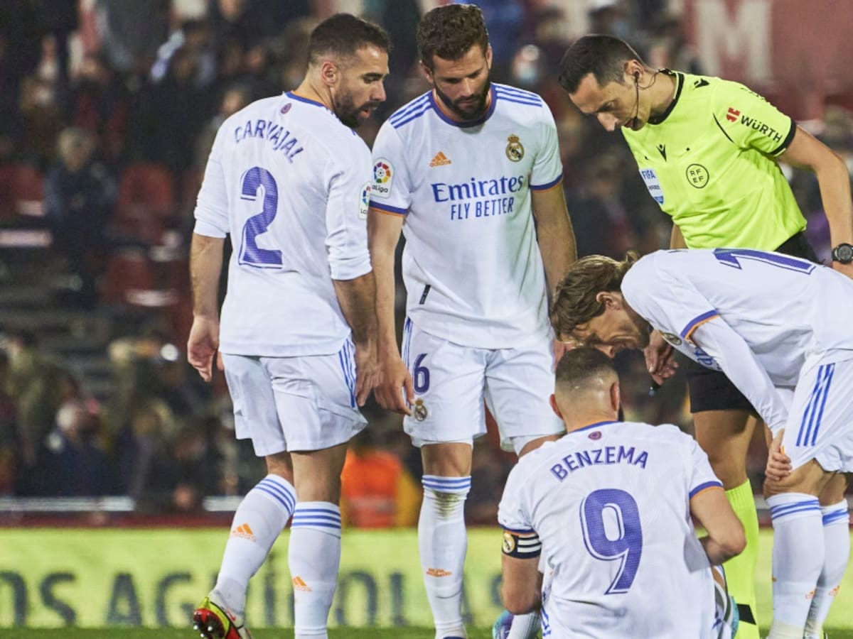 Benzema será baja en el Real Madrid para el Clásico ante el Barcelona