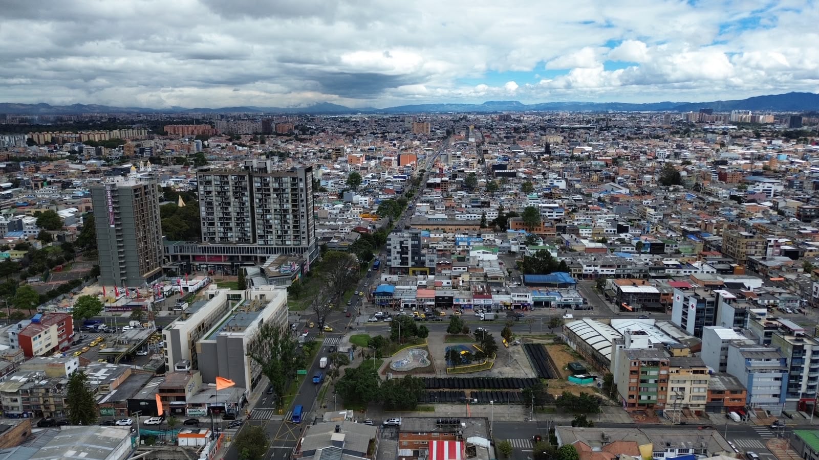 Intervención de la Calle 72 en Bogotá. Foto: suministrada.