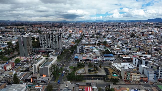 Intervención de la Calle 72 en Bogotá. Foto: suministrada.