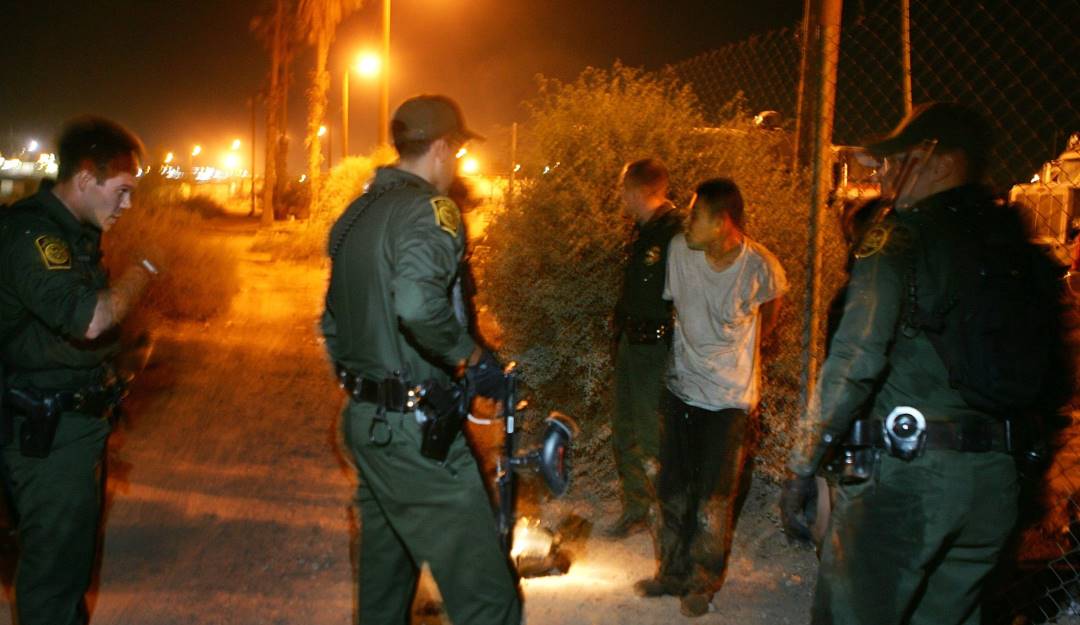 Detención de traficantes de personas en México.   Foto: Getty 