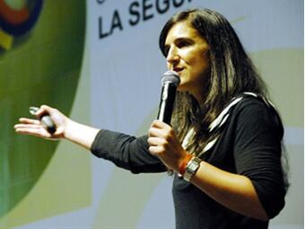 Viceministra de Defensa, Yaneth Giha. Foto: cgfm.mil.co