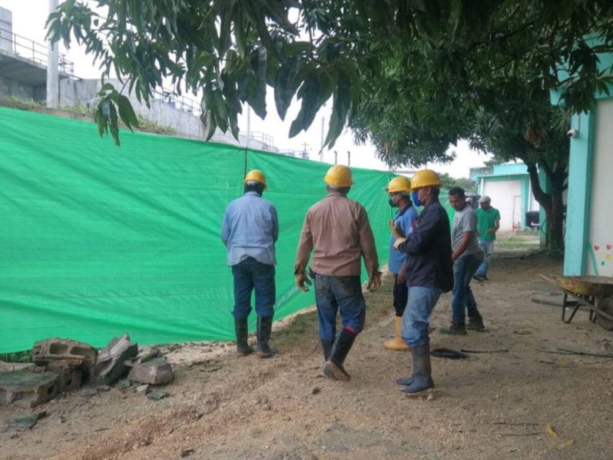 En Bolívar Cardique reinicia 6 obras cumpliendo protocolos de bioseguridad