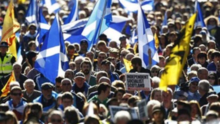 El "sí" a la independencia de Escocia gana en los sondeos de opinión