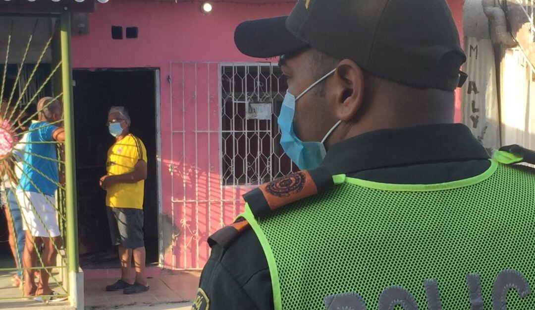 Casa del barrio Evaristo Sourdís donde fue encontrado el cuerpo del menor de 11 años.