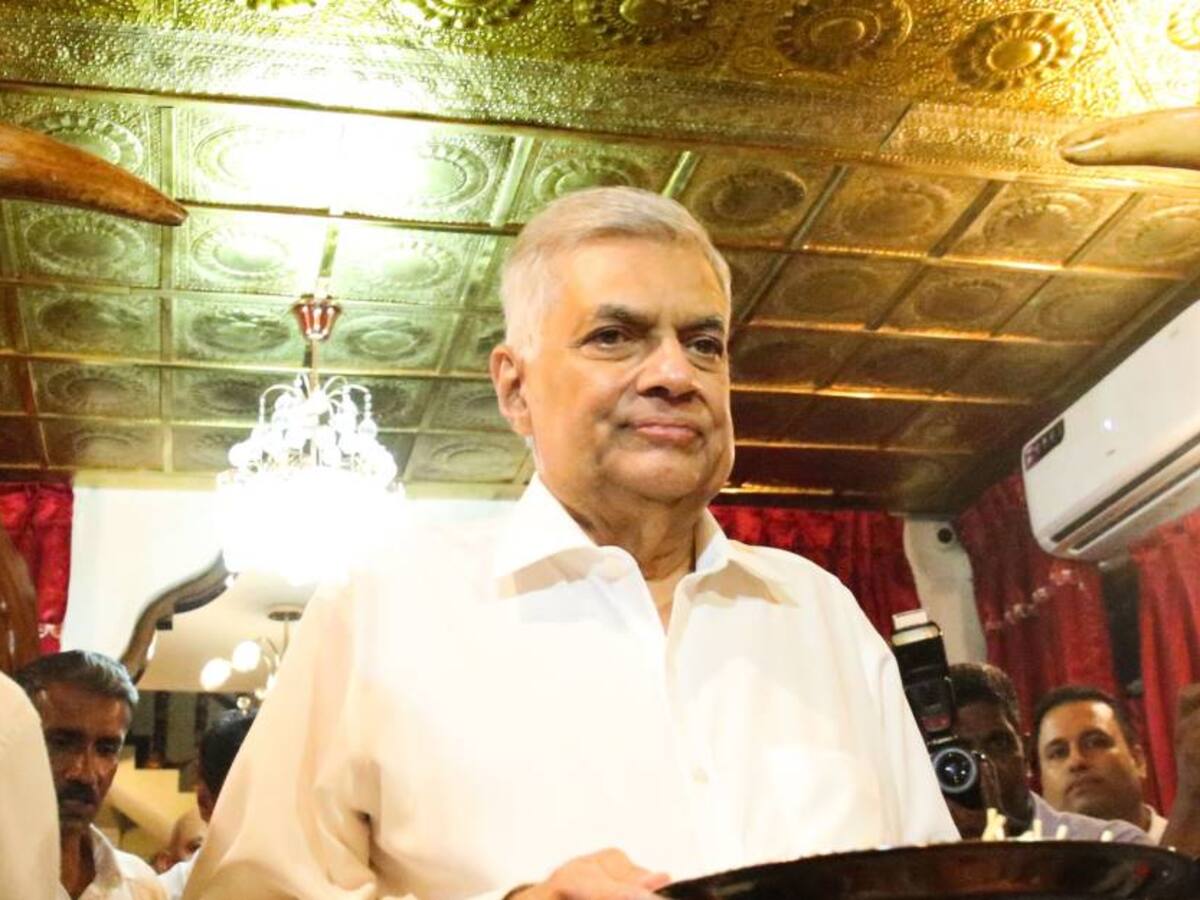 Ranil Wickremesinghe se convierte en nuevo presidente de Sri Lanka en su peor crisis