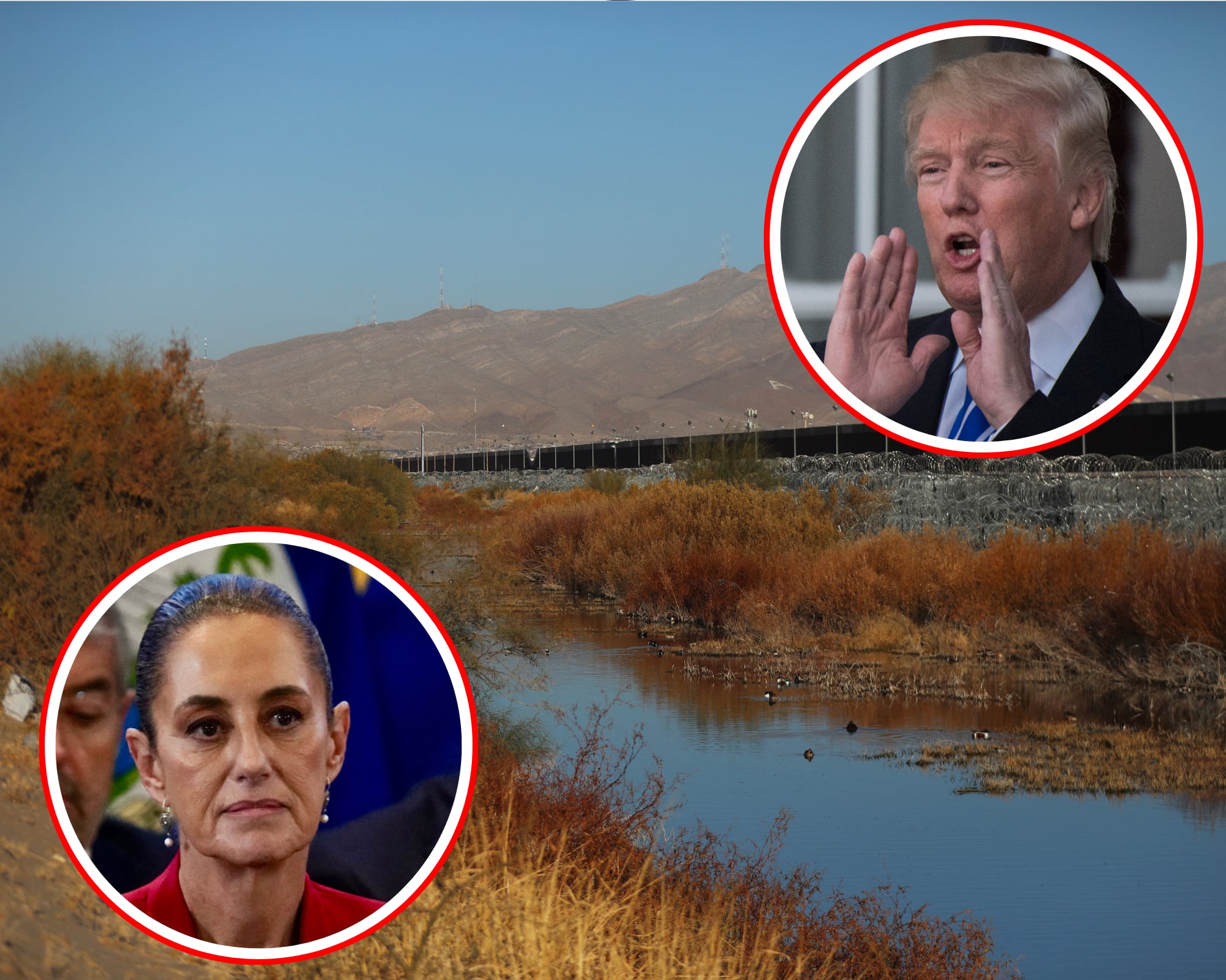 El mandatario estadounidense acusa al gobierno mexicano de incumplir un acuerdo firmado hace 81 años basado en compartir agua de los ríos Bravo y Colorado.
(Foto: Caracol Radio / Getty)