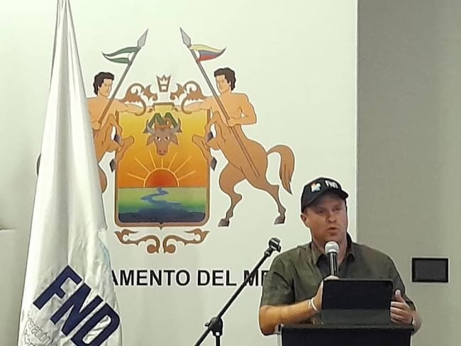 Héctor Olimpo Espinosa, presidente del Consejo Directivo de laFederación Nacional de Departamentos 