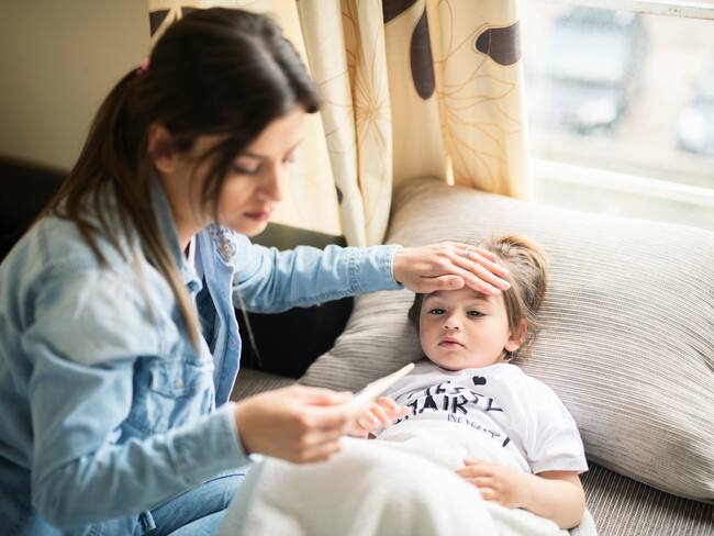 Cuidado en el manejo de la fiebre en niños/Cortesía