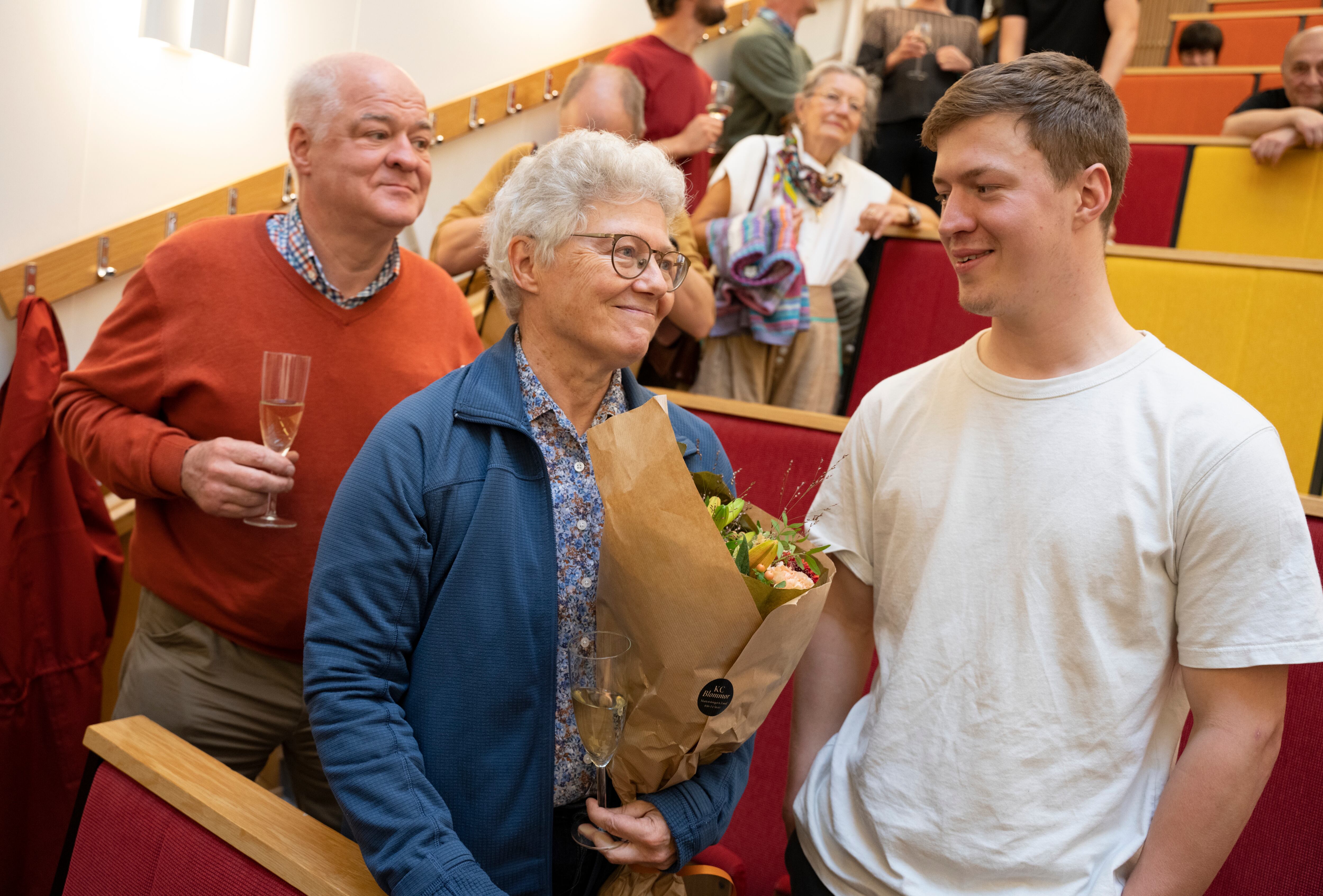 Anne L'Huillier ganadora del Premio Nobel de Física 2023. Foto:   EFE/EPA/Ola Torkelsson SWEDEN OUT