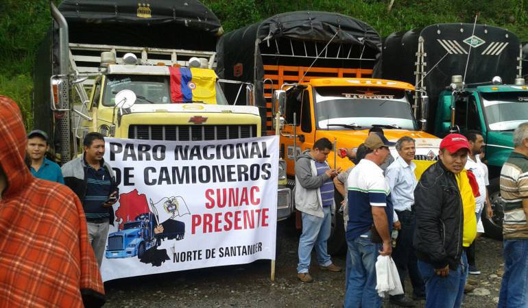 Sindicato Único Camionero en Norte de Santander