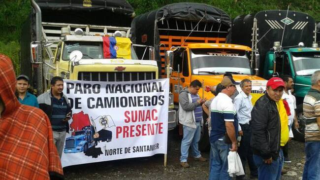 Sindicato Único Camionero en Norte de Santander