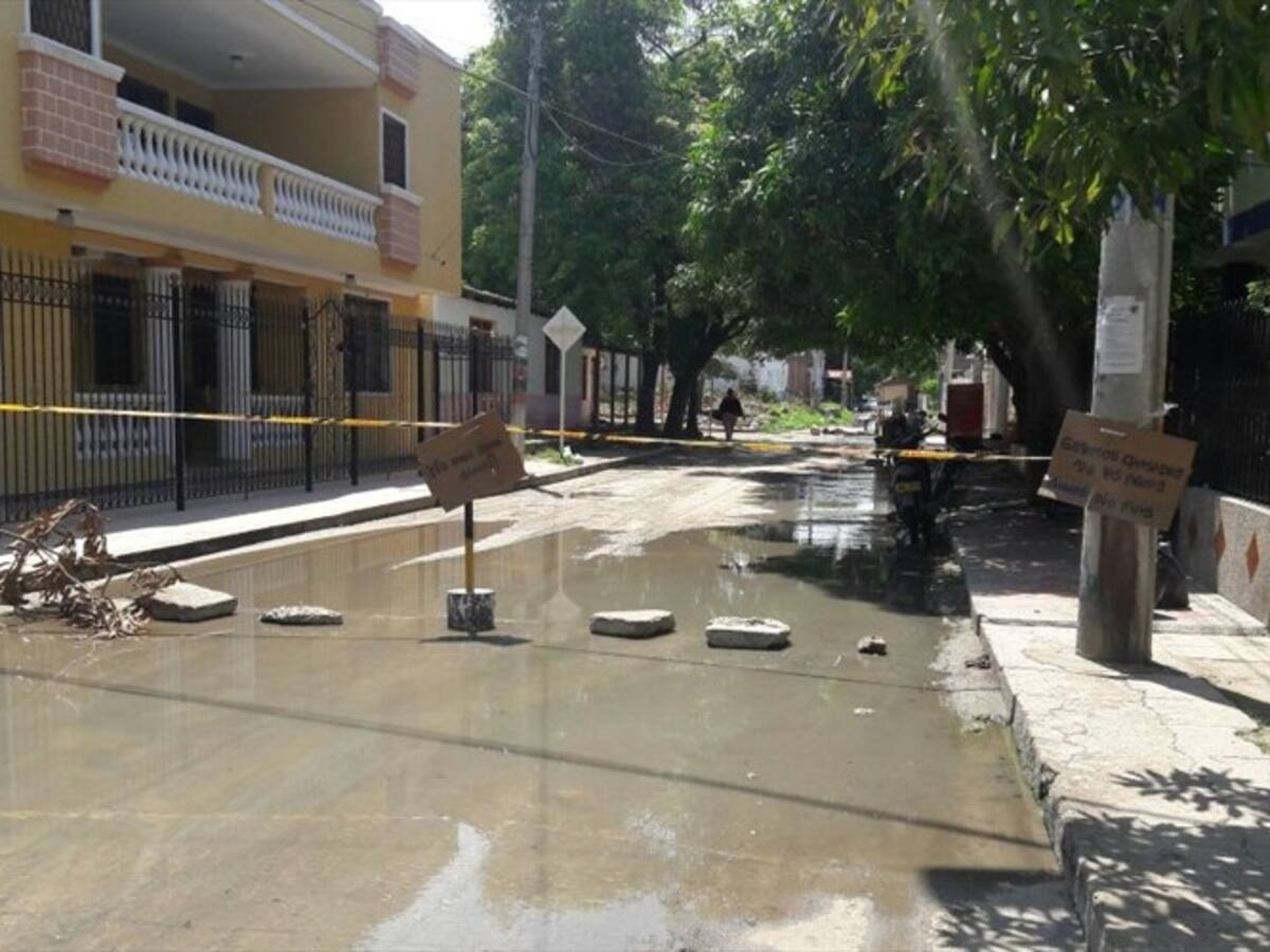 Denuncian sabotaje a la operación del alcantarillado en Santa Marta