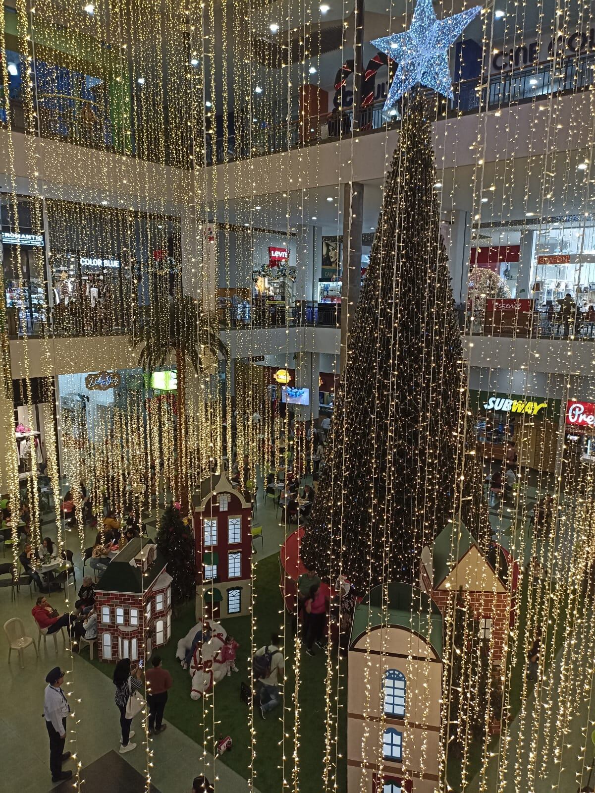 Alumbrado navideño, Centro Comercial Portal del Quindío en Armenia
