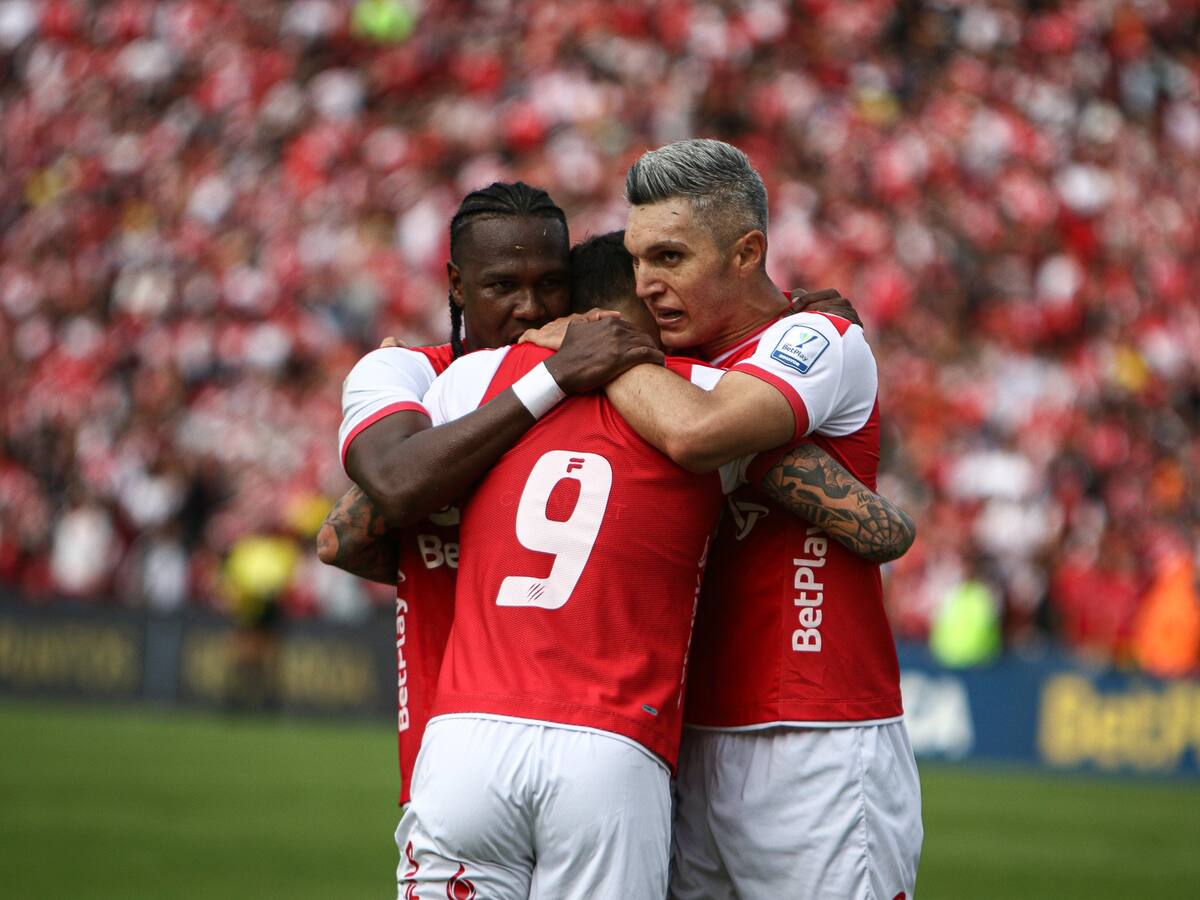 Santa Fe confirma tres bajas importantes para el partido ante Deportes Tolima