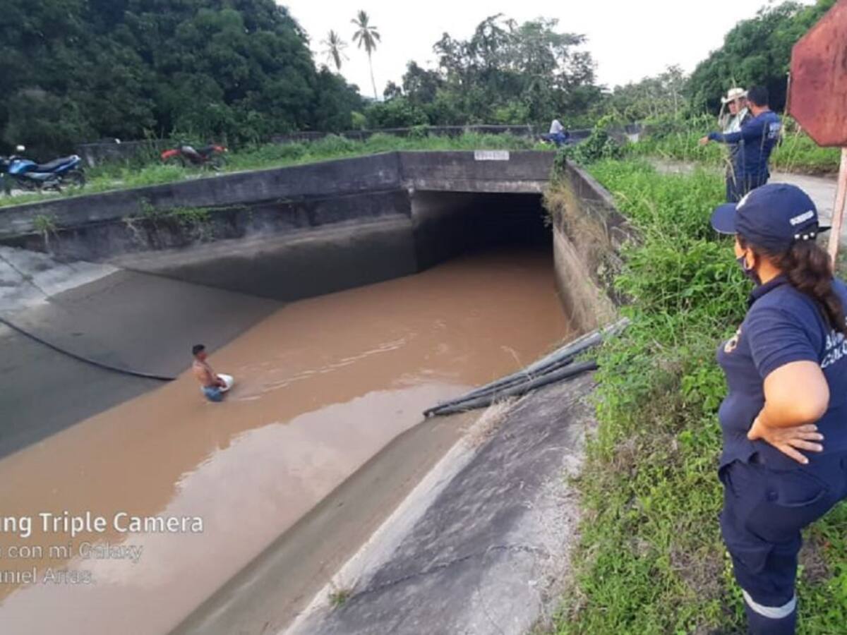 Un hombre desapareció en el canalde riego de Usocoello