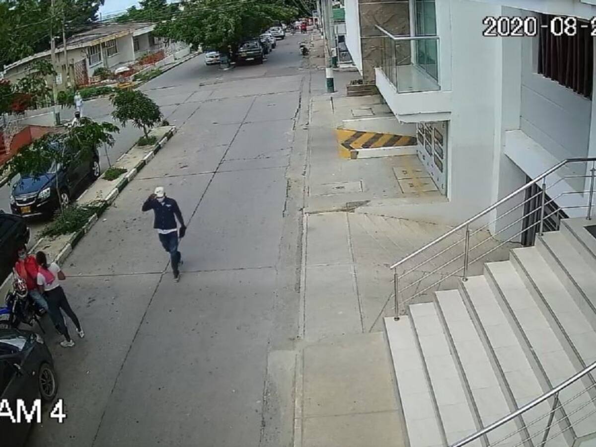(Video) Motorizados atracan en vía pública del Alto Bosque en Cartagena