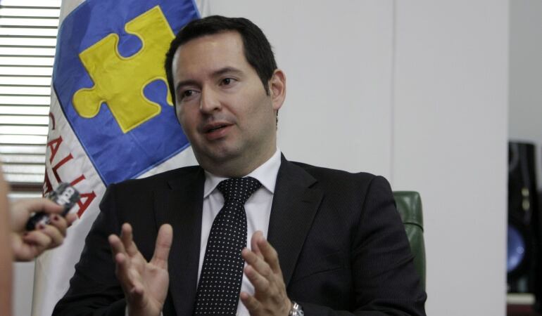 El vicefiscal general de la Nación, Jorge Perdomo.