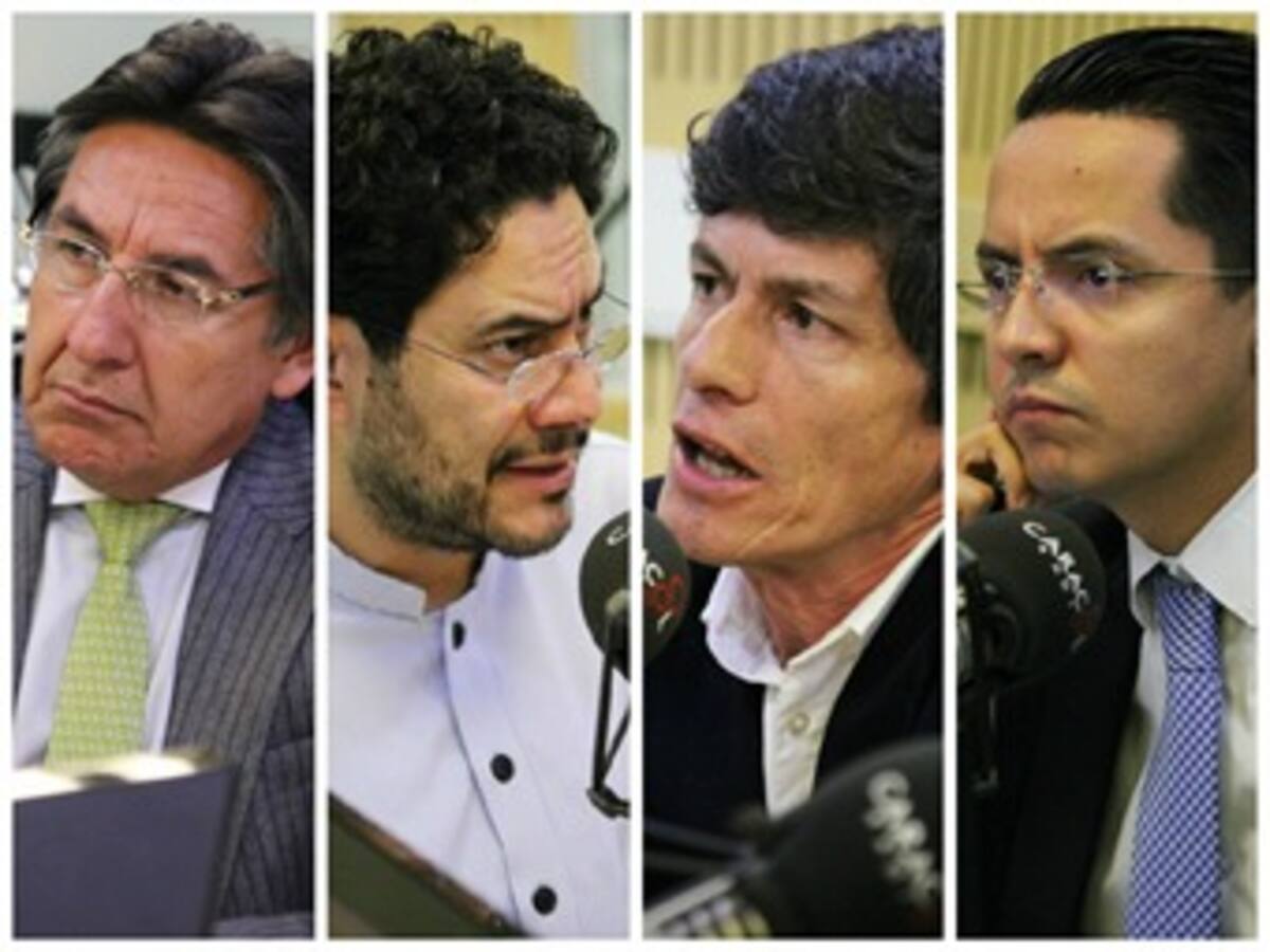 Panelistas de Hora 20 del 8 de julio