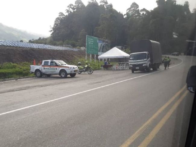 En Caldas se comprometen en brindar seguridad vial tras cierre de La Línea