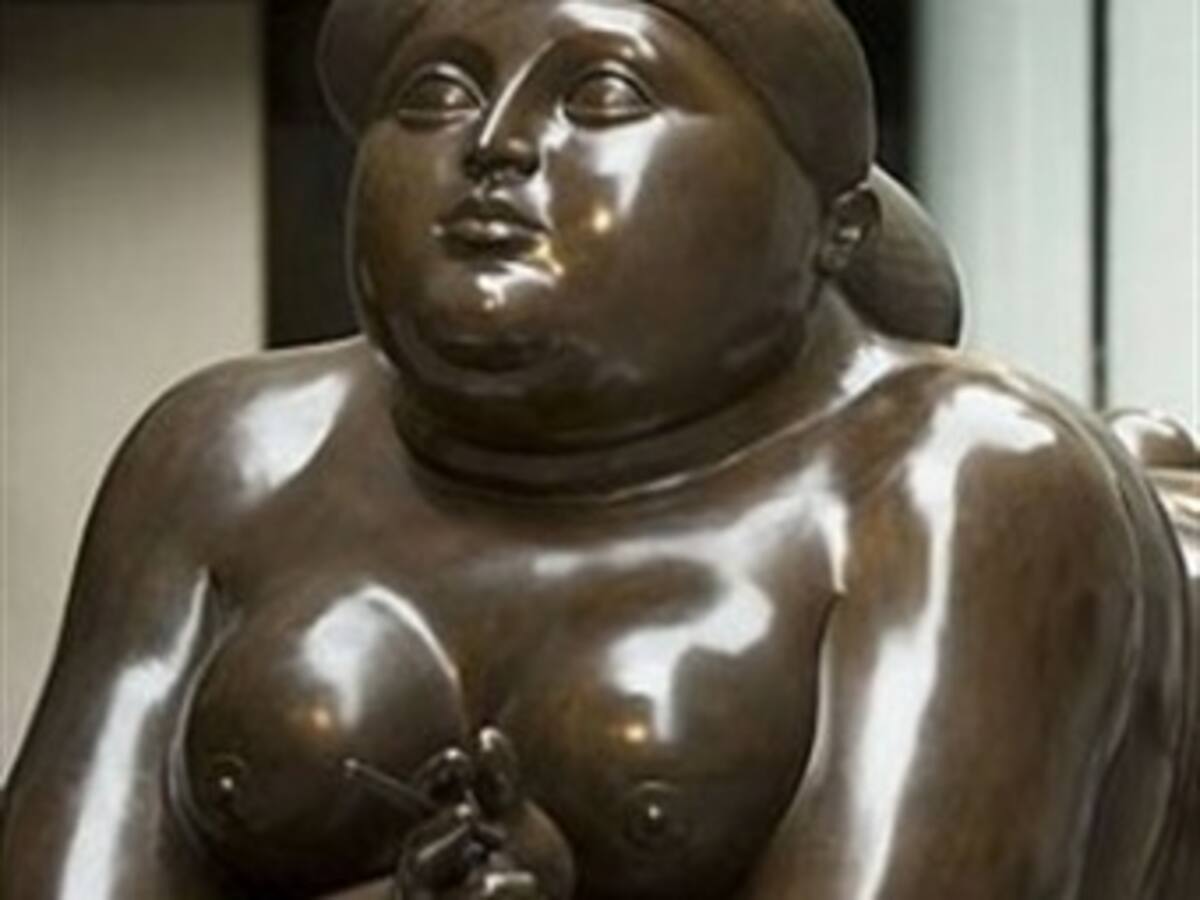 Botero habla sobre la subasta de una de sus obras adquirida por un millón de dólares