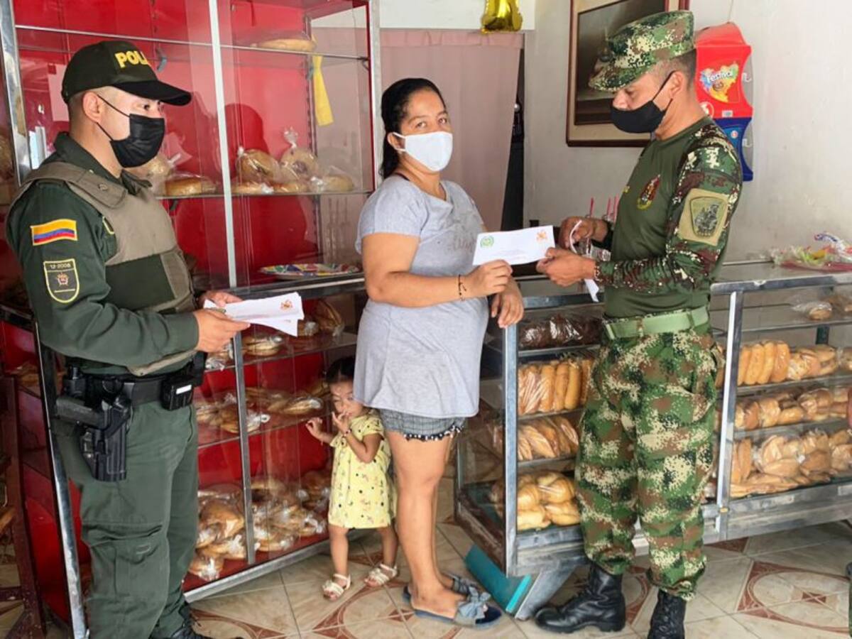 Operativos contra la inseguridad en Río Viejo, sur de Bolívar