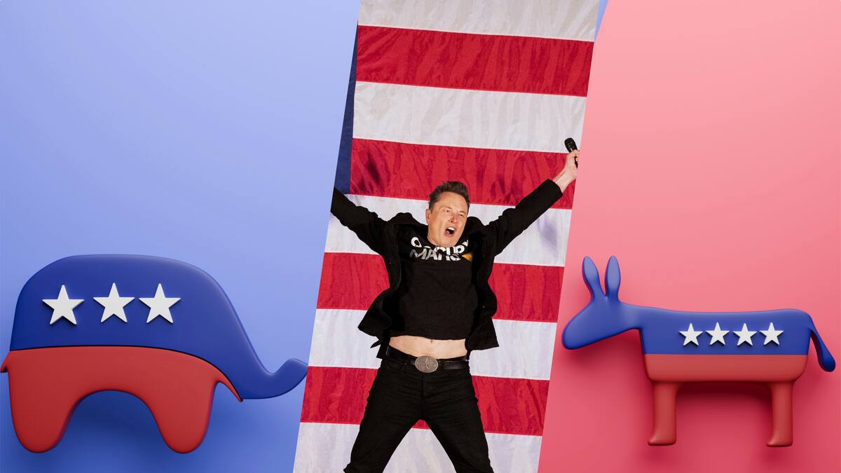 ¿Puede el nuevo partido de Elon Musk quitarle espacio a los demócratas y republicanos en EE.UU?