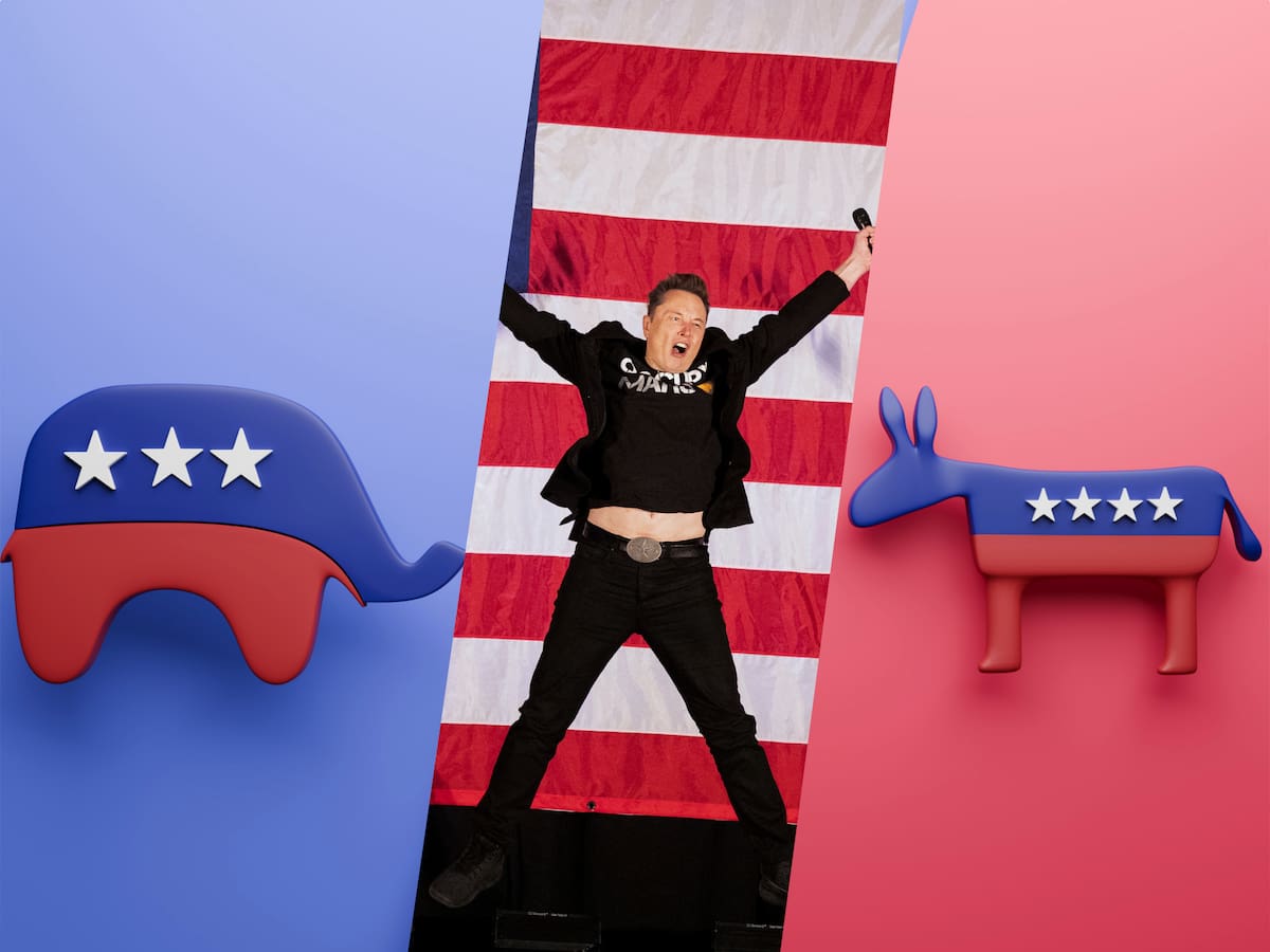 ¿Puede el nuevo partido de Elon Musk quitarle espacio a los demócratas y republicanos en EE.UU?