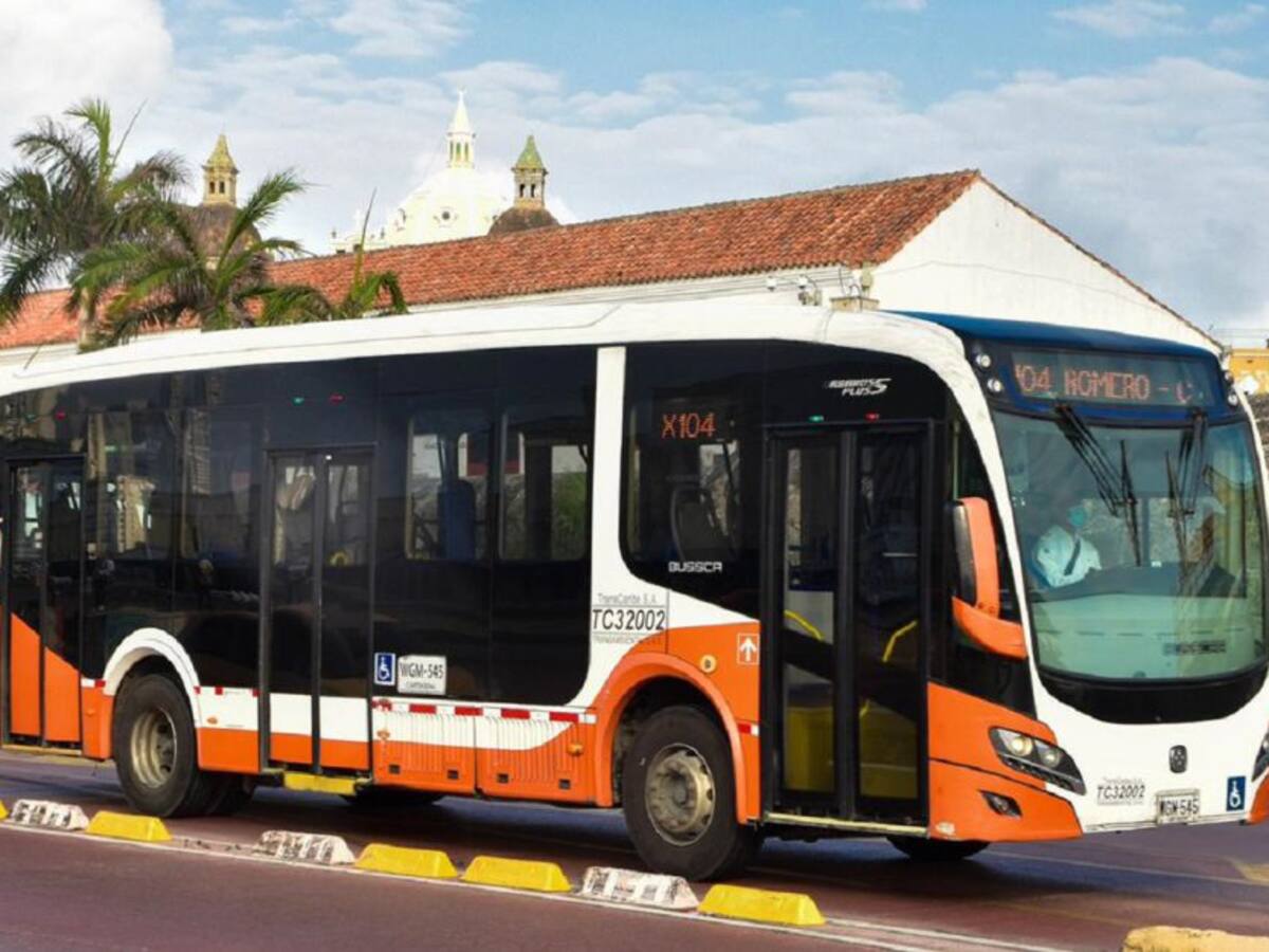 Transcaribe movilizó este viernes el mayor número de pasajeros en pandemia