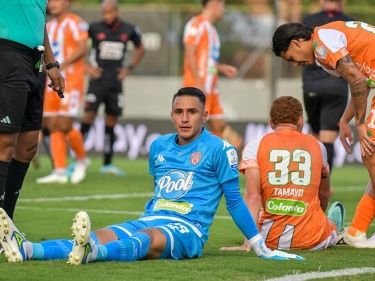 Joan Parra, arquero de Envigado: “En ningún momento quise quemar tiempo”