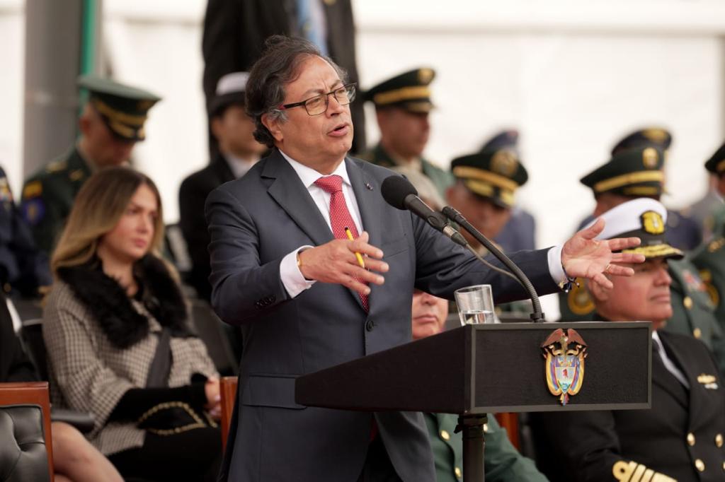 Presidente Petro en la Conmemoración del septuagésimo segundo aniversario del comando general de las FF.M