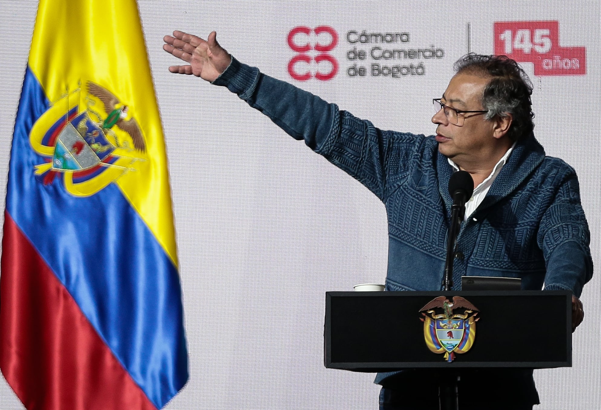 Gustavo Petro, presidente de Colombia. Foto: Colprensa.