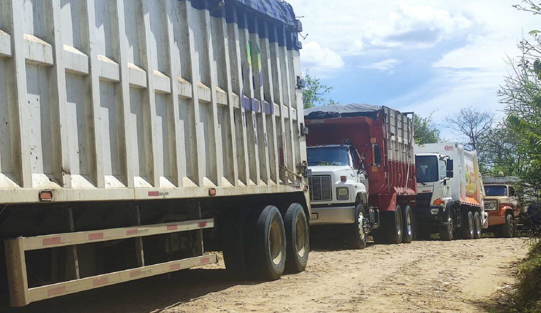 Se levanta bloqueo en relleno sanitario de Neiva. 