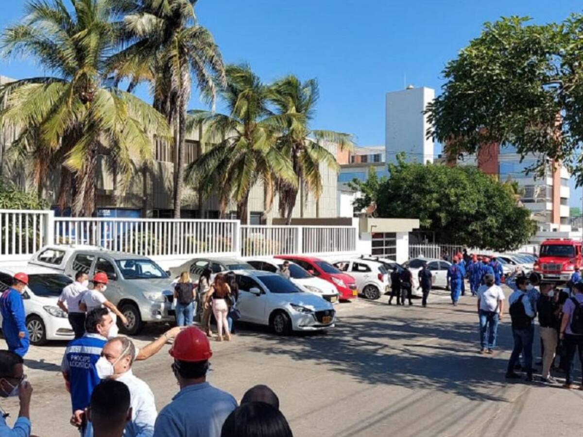 Controlan conato de incendio en empresa Procaps de Barranquilla