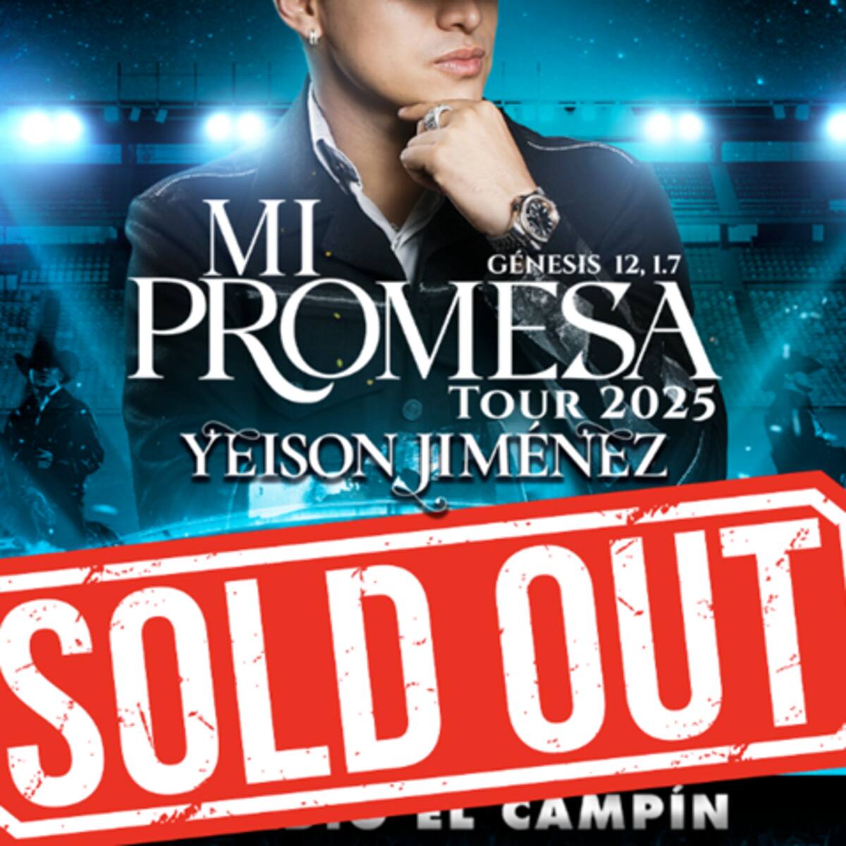 Yeison Jiménez hace historia con sold-out en el Estadio El Campín “Se me salen las lágrimas”