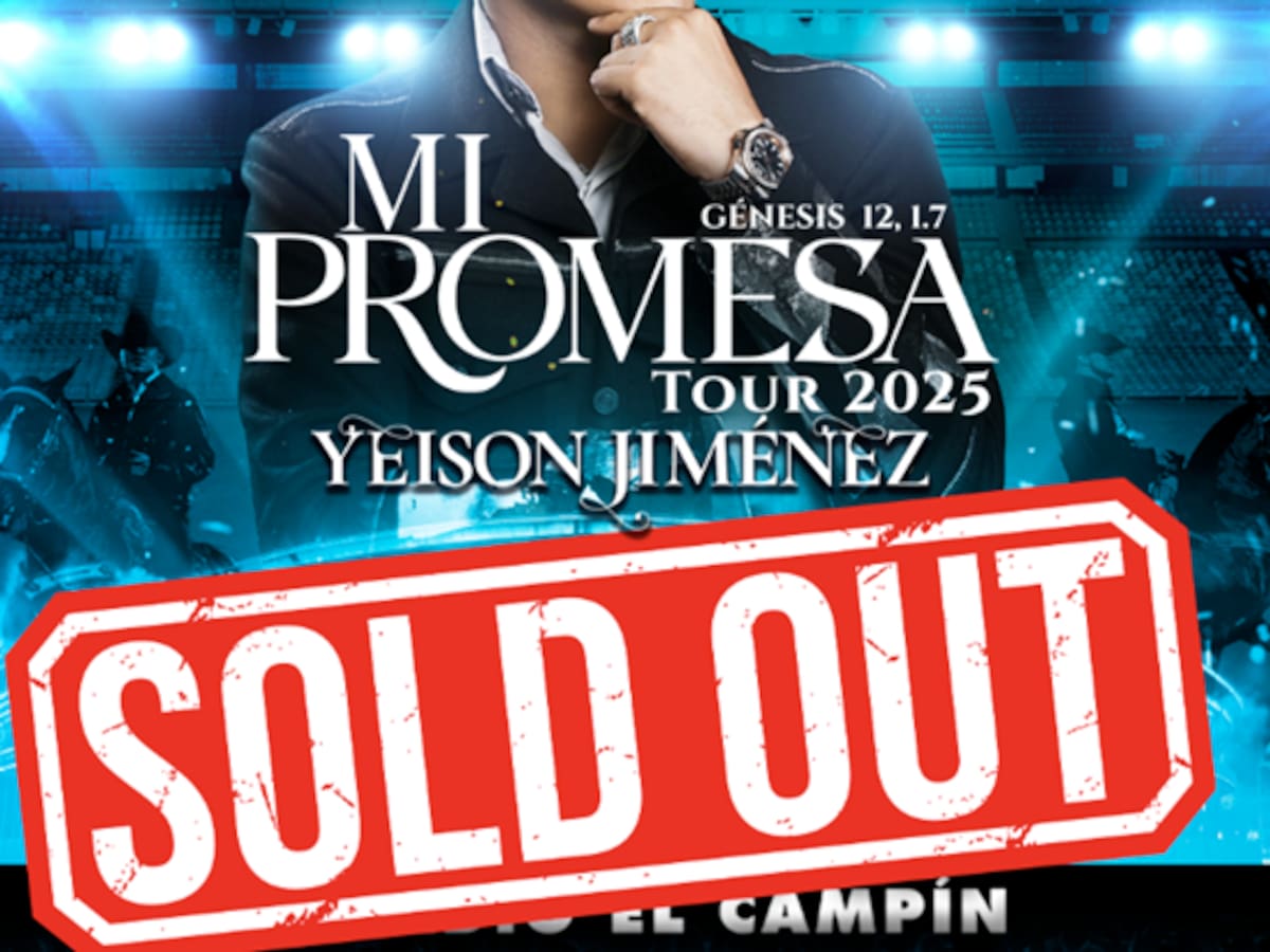 Yeison Jiménez hace Sold Out en El Campín