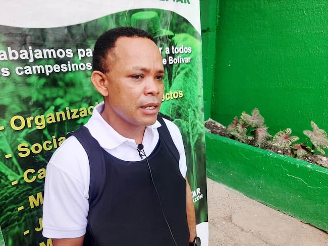Amenazan a presidente de la Asociación Departamental Campesinos de Bolívar