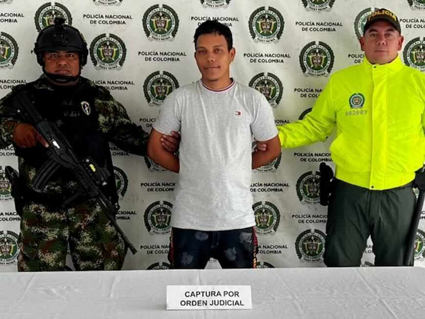 Alias Diego, presunto sicario del Clan del Golfo- foto fiscalía