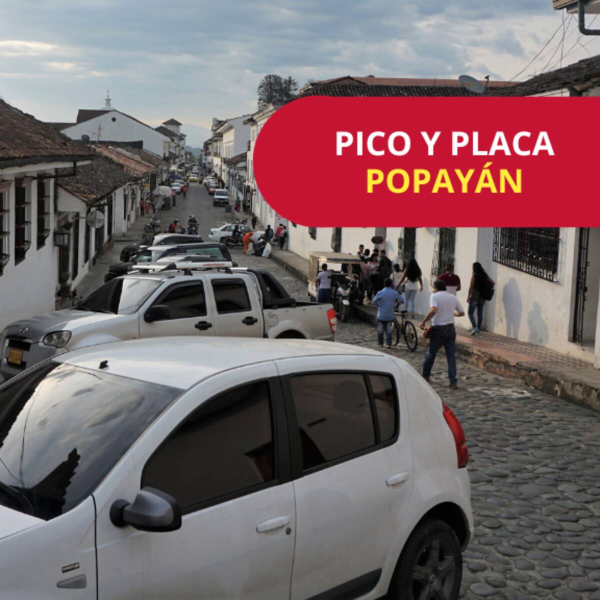Así quedó el pico y placa en Popayán 2025: Restricción del lunes 20 al viernes 24