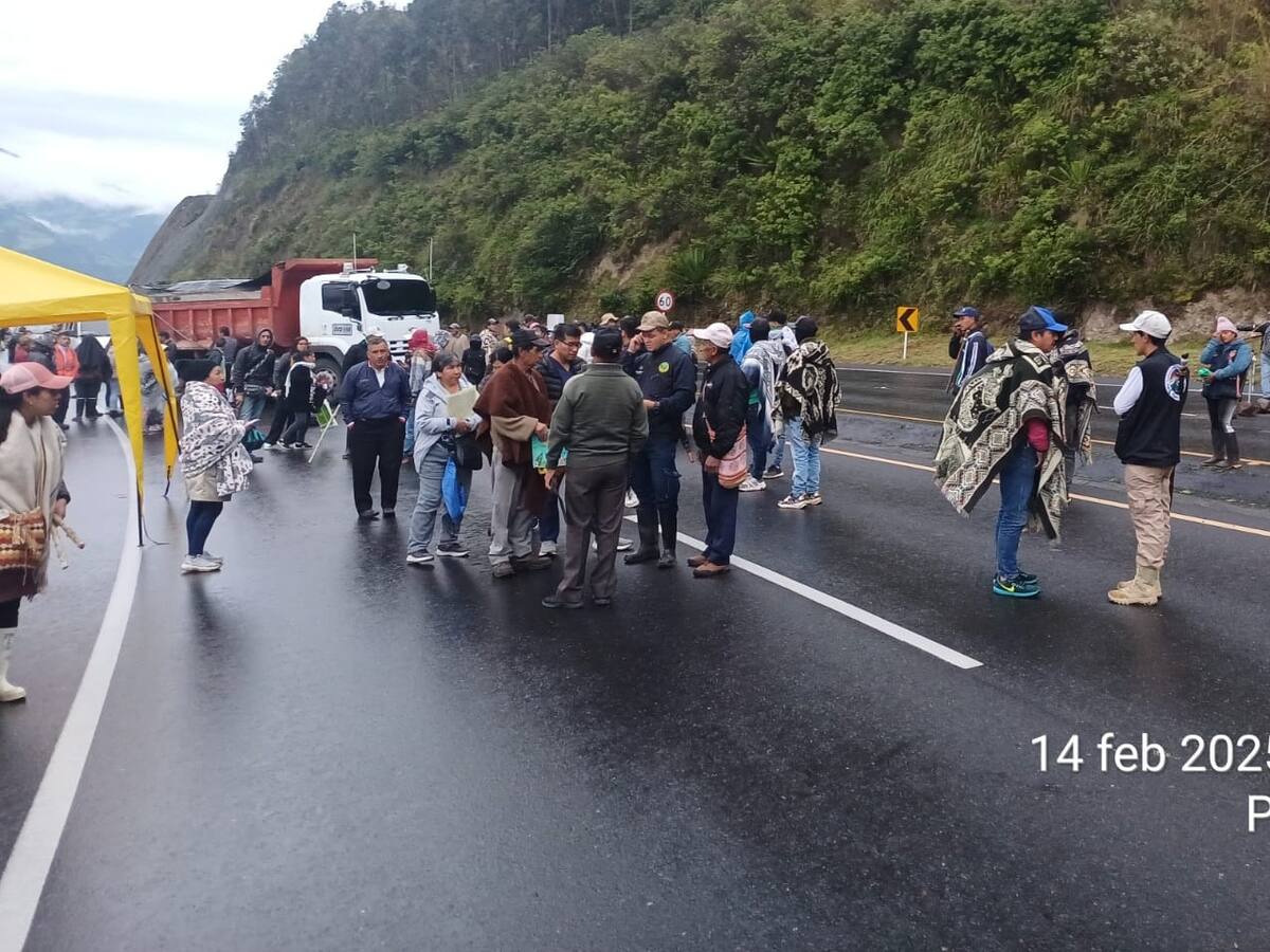 Inicia el segundo día de bloqueos en la vía Panamericana entre Pasto e Ipiales