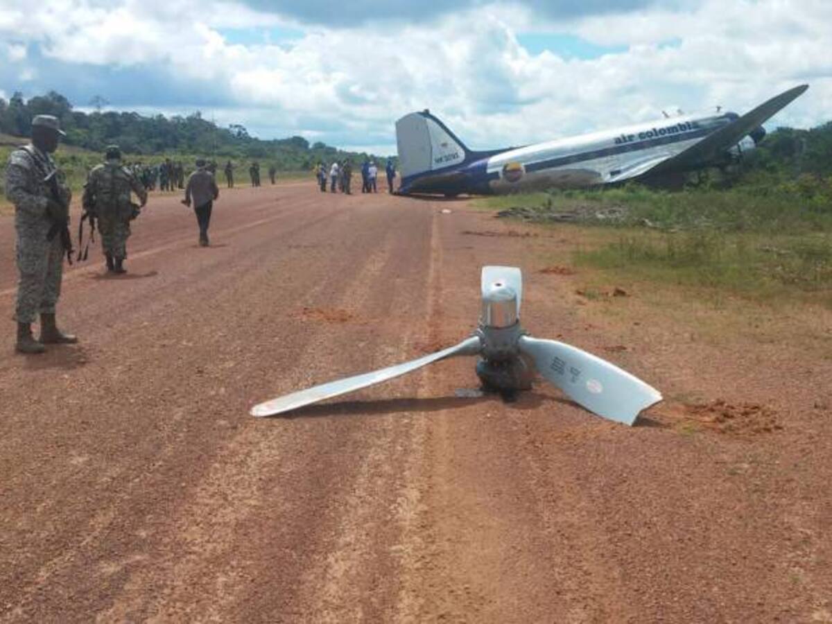 Avión de Air Colombia, se salió de la pista en San Felipe, Guainía