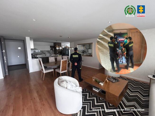 Extinsión de dominio a bienes de grupos ilegales La Oficina y Caicedo- fotos Fiscalía