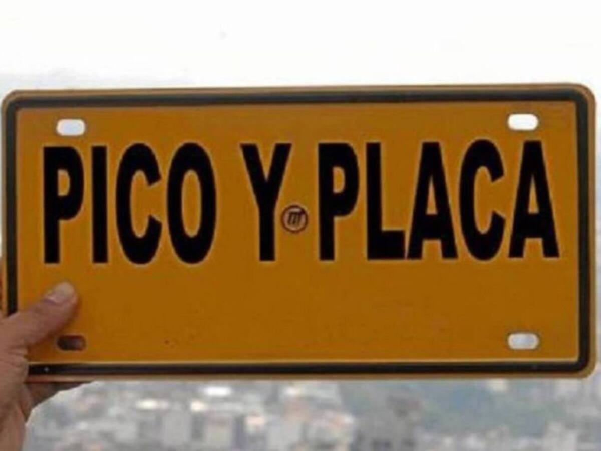 Desde el 1 de septiembre habrá pico y placa en Dosquebradas