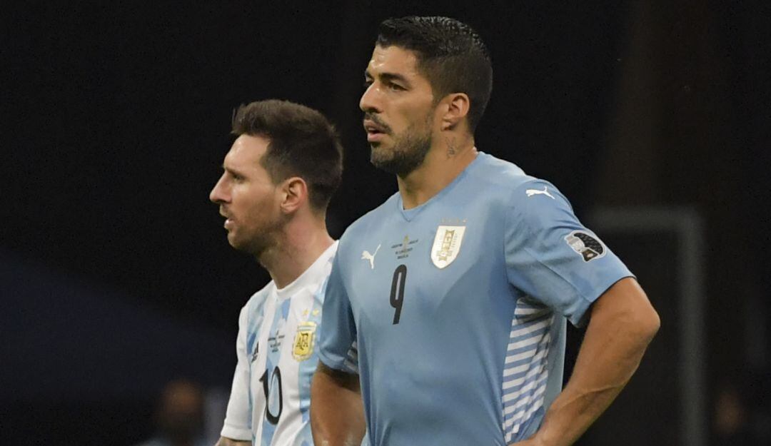 Lionel Messi y Luis Suárez