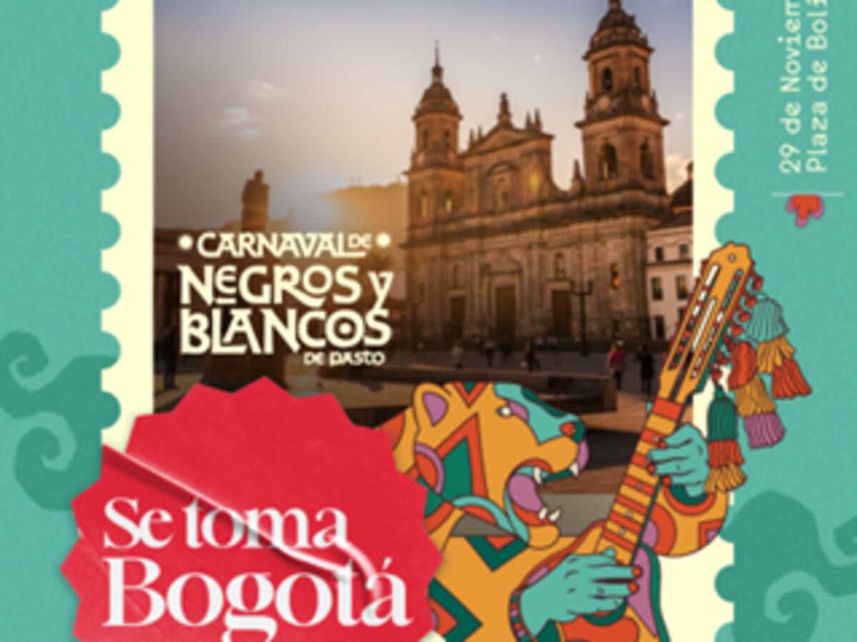 El Carnaval de Negros y Blancos se toma la Plaza de Bolívar en Bogotá