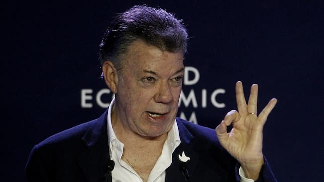 Juan Manuel Santos, presidente de la República. Foto: Agencia EFE