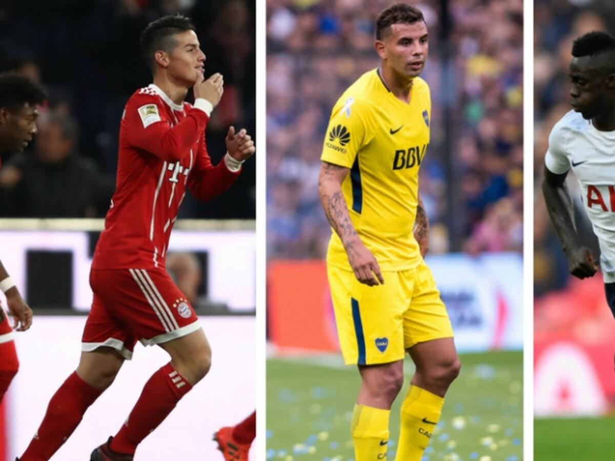 Destacados partidos para los convocados a Selección Colombia